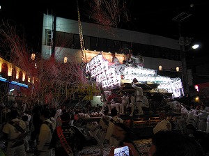 平成27年10月10日 河内長野だんじり祭り 千代田駅パレード