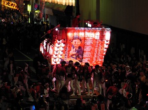 平成26年10月12日 河内長野だんじり祭り 河内長野駅前パレード